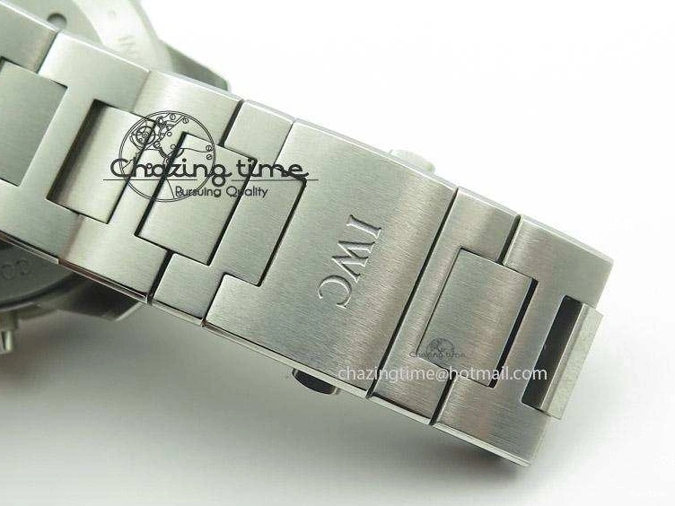 MIROTIME 0806 Versatile Aquatimer Chrono IW376803 V6F 1:1 Best Edition White Dial On SS Bracelet A 7359